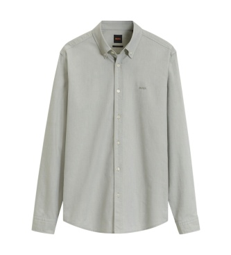 BOSS Camisa Rickert verde