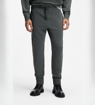 BOSS Calça jogger SeChup verde