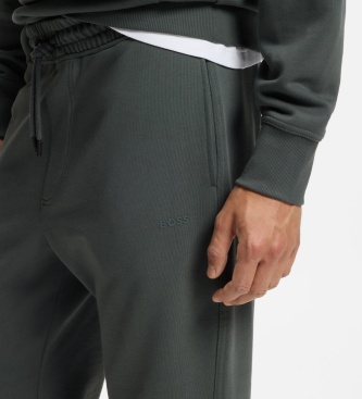 BOSS Calça jogger SeChup verde