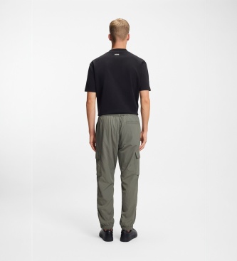BOSS Calça cargo Sracky cinza