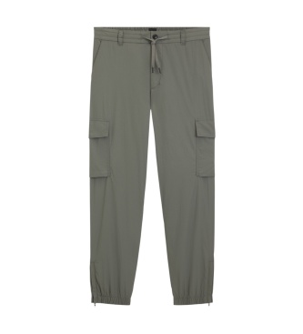 BOSS Calça cargo Sracky cinza