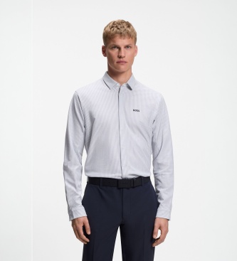 BOSS Camisa Dymova cinza