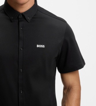 BOSS Camisa Motion preta