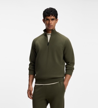 BOSS Sweatshirt Sweat groen
