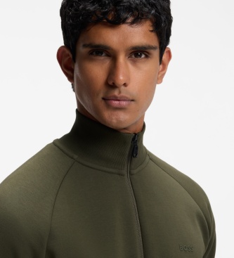 BOSS Sweatshirt Sweat groen