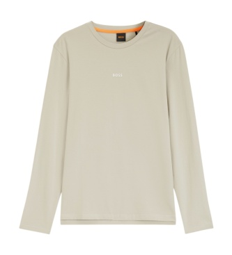 BOSS T-shirt à manches longues TChark beige