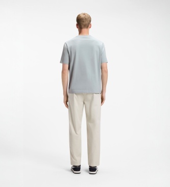 BOSS Camiseta Marca gris