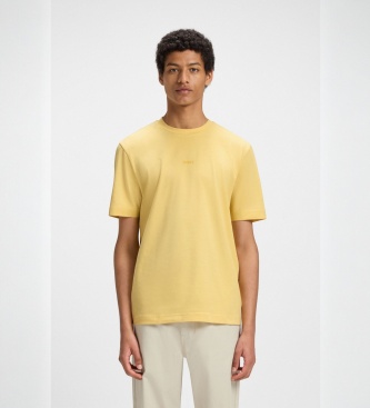 BOSS T-shirt TChup jaune clair