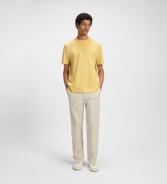 BOSS T-shirt TChup jaune clair