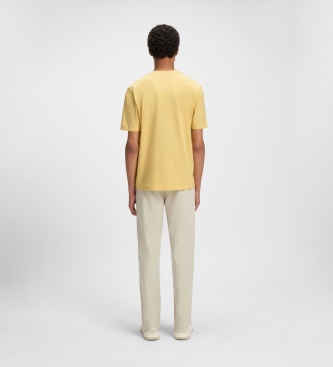 BOSS T-shirt TChup jaune clair