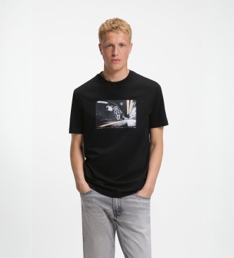 BOSS T-shirt Motors sort