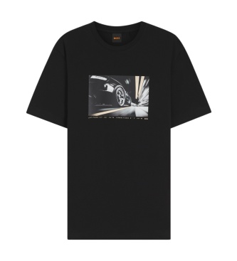 BOSS T-shirt Motors sort