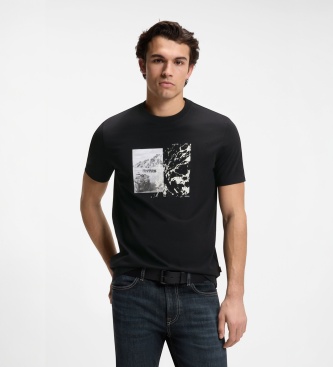 BOSS T-shirt Motors sort
