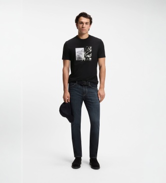 BOSS T-shirt Motors sort