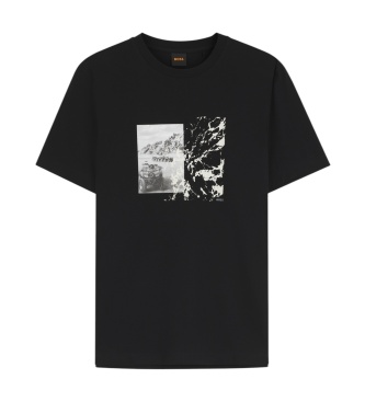 BOSS T-shirt Motors sort