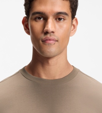 BOSS Tee-shirt uni vert