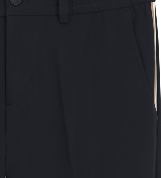 BOSS Calça Goc Birdie azul-marinho