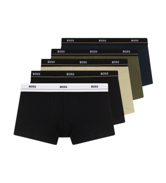 BOSS Set 5 Bóxers Essential multicolor