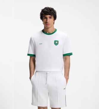 BOSS Maillot avec drapeau blanc