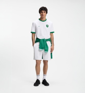BOSS Maillot avec drapeau blanc