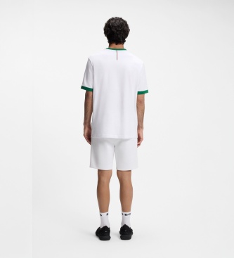 BOSS Maillot avec drapeau blanc