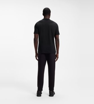 BOSS T-shirt Carbon Logo sort