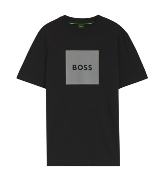 BOSS T-shirt Carbon Logo sort