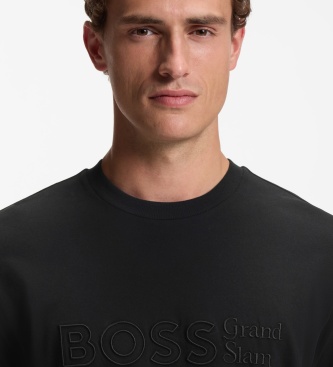 BOSS Czarna bluza Cord Long