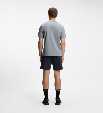 BOSS T-shirt Network Flag gris foncé