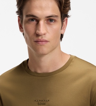 BOSS T-shirt Icons70 Grx marron moyen