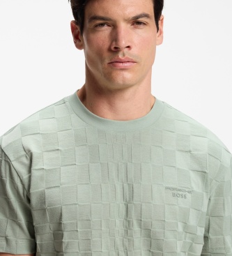 BOSS T-shirt Spirit70 Jacq vert clair