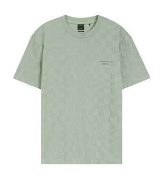BOSS T-shirt Spirit70 Jacq vert clair