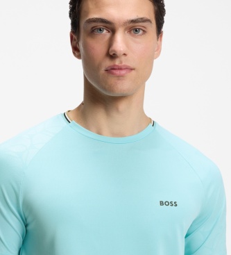 BOSS T-shirt TOC Game 1 bleu clair