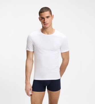 BOSS Set 3 T-Shirts Classic weiß, beige, grau