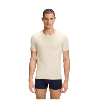 BOSS Set 3 T-Shirts Classic weiß, beige, grau