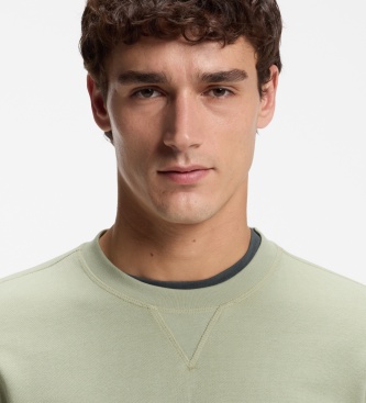 BOSS Sweatshirt Westart verde