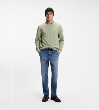 BOSS Sweatshirt Westart verde
