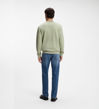 BOSS Sweatshirt Westart verde