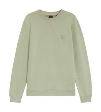 BOSS Sweatshirt Westart verde