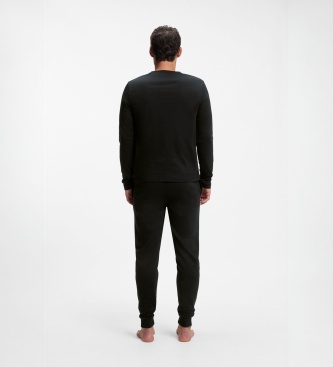 BOSS Tee-shirt manches longues Noël noir