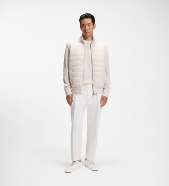 BOSS Sneaker in pelle Motion bianche