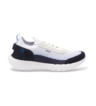 BOSS Hellblaue Motion-Sneaker