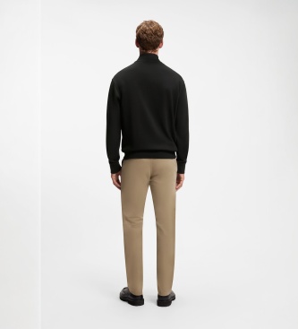 BOSS Sweatshirt Smallzip schwarz