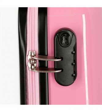 Movom Valise moyenne Movom Be Happy Pink Rigide -48x68x26cm