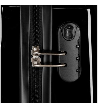 Joumma Bags Valise format cabine Spiderman Filet rigide noir -38x55x20cm