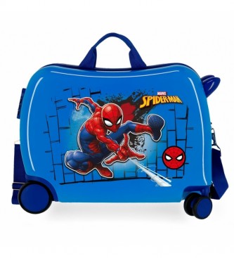 Joumma Bags Spiderman rd resvska fr barn -38x50x20cm