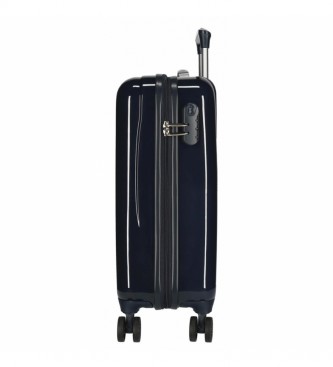 Joumma Bags Set valigia Bia Jeans rigido blu -38x55x20 / 48x68x26-