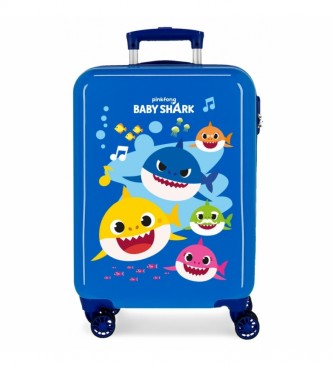 Joumma Bags Kovček za otroške morske pse Ocean Sharks blue -38 x55x20cm