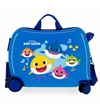 Joumma Bags Maleta Infantil Baby Shark My Ocean Sharks azul -38x50x20cm-