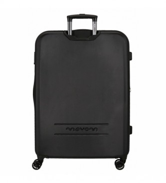 Movom Grande valise Movom Riga Rigide noir -56x80x29cm